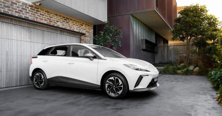 2023 MG4 Excite 51 Review - Side view