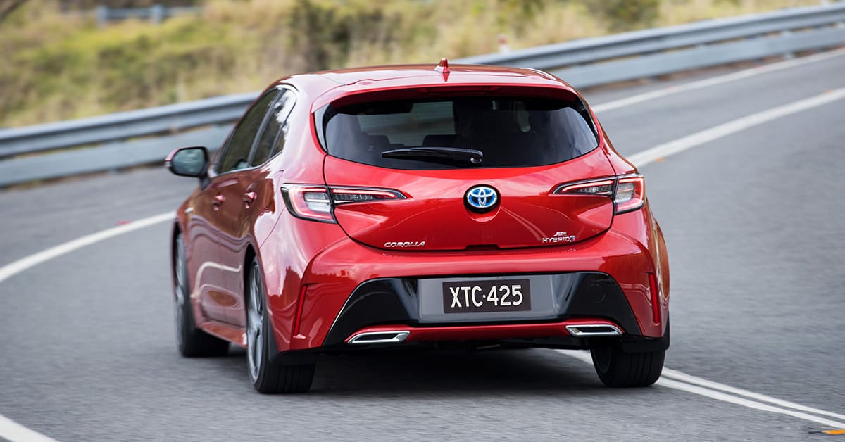 Toyota Corolla ZR Hybrid Hatch - rear