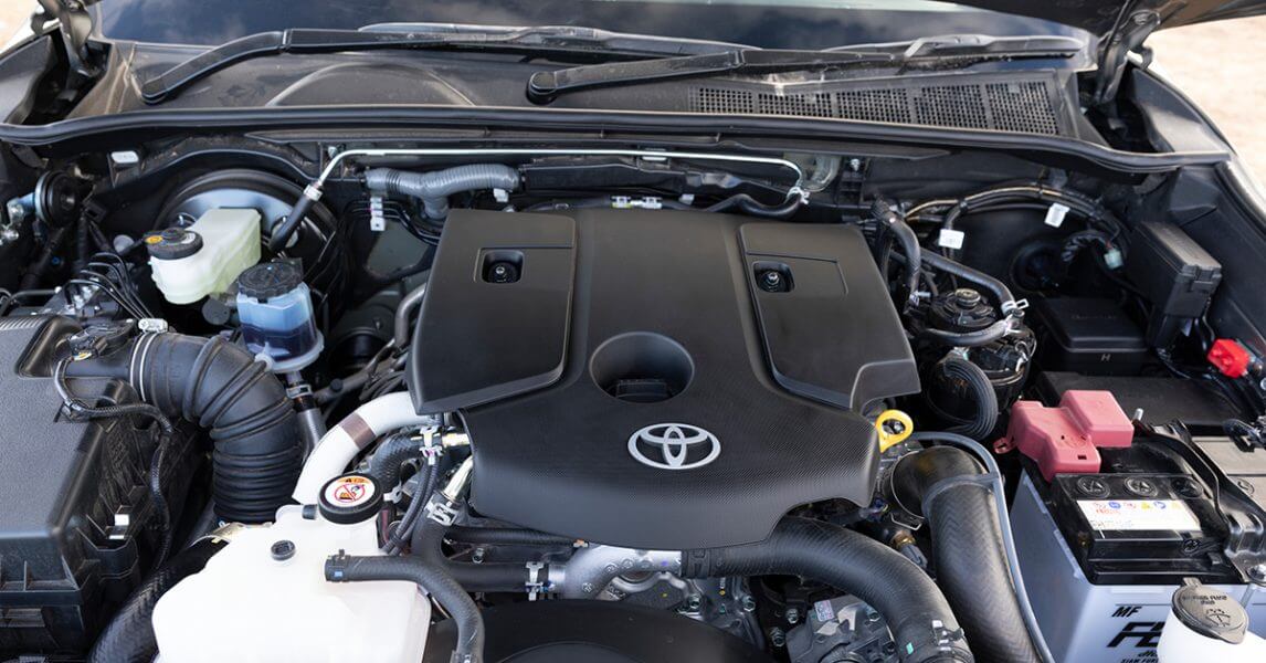 Toyota HiLix Rogue Review- Car engine