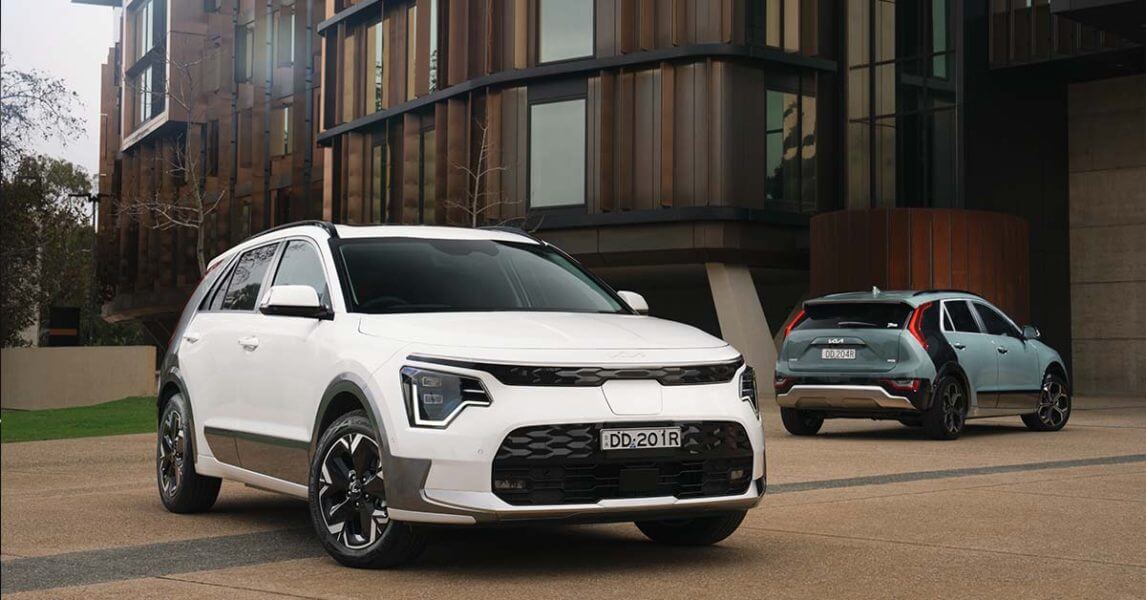 Kia Niro Electric - white car