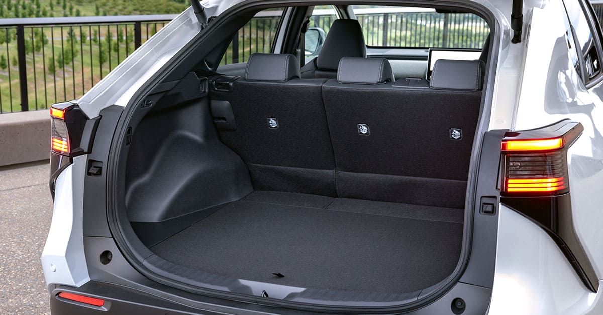 Toyota bZ4X - boot space