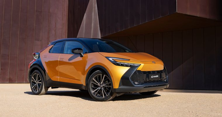 Toyota C-HR Review - Side view