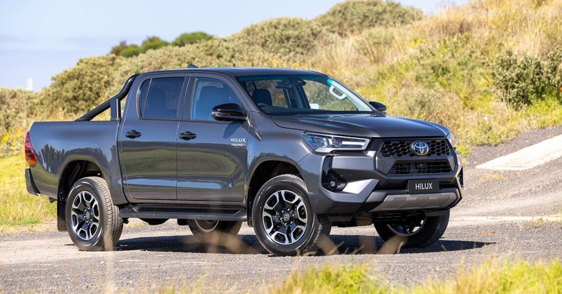 Toyota HiLix Rogue Review- black vehicle