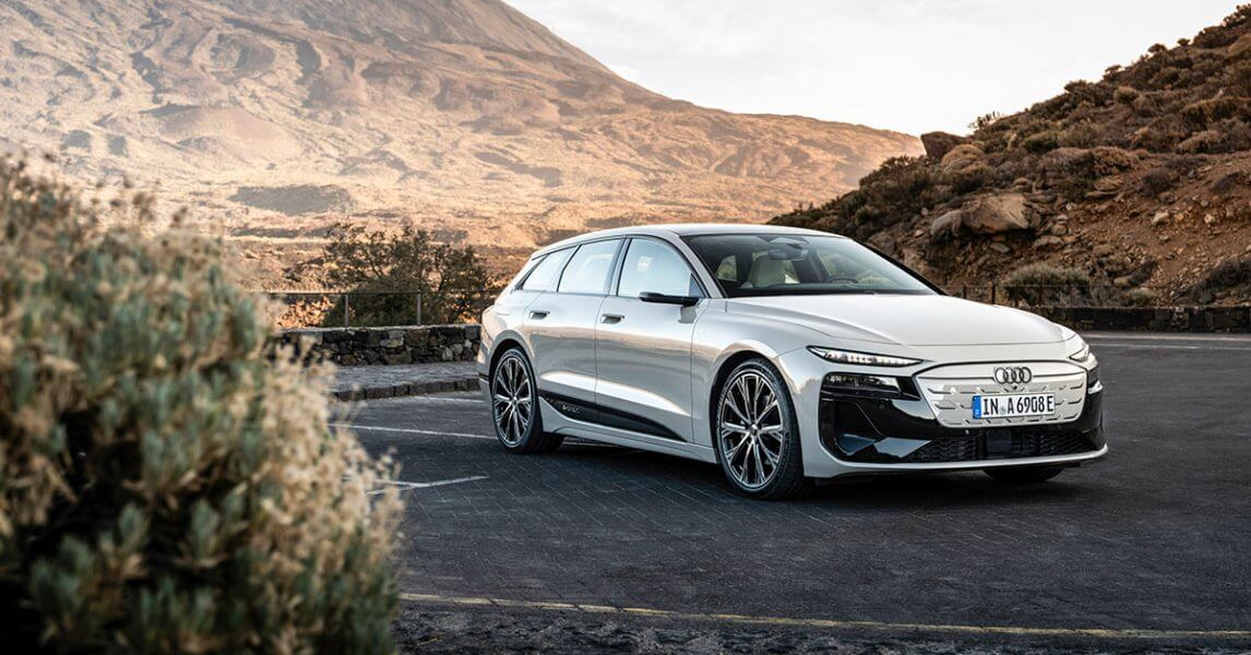 Vehicles coming to australia- Audi A6 near mountain