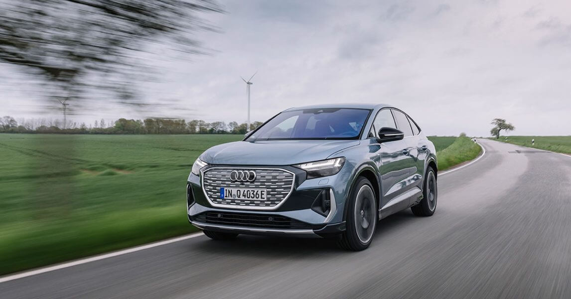 Vehicles coming to australia- Audi driving fast