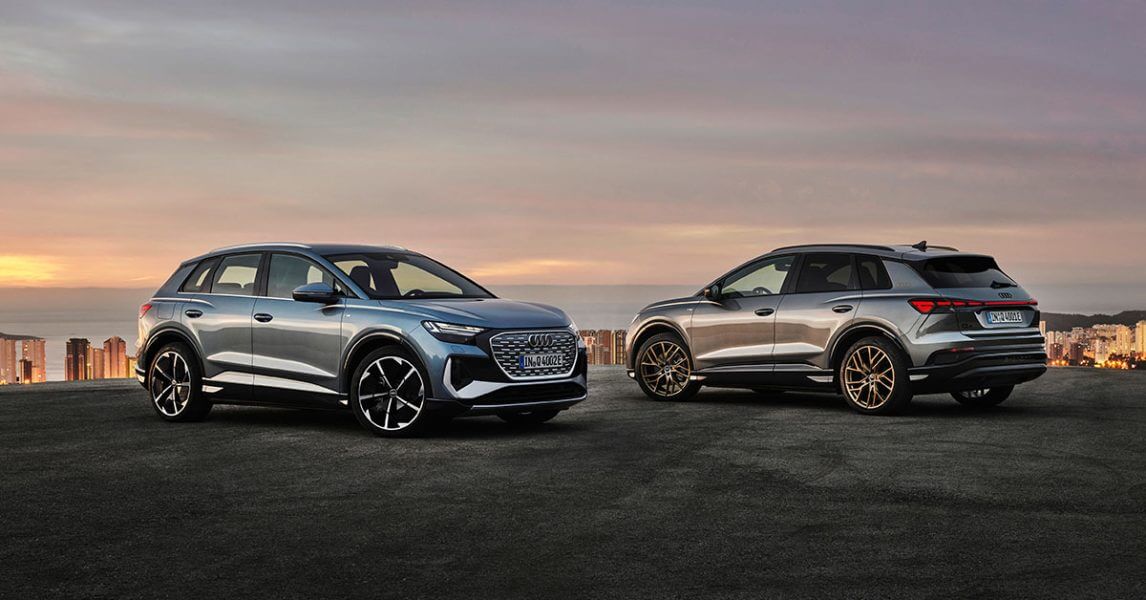 Vehicles coming to australia- two vehicles and sunset