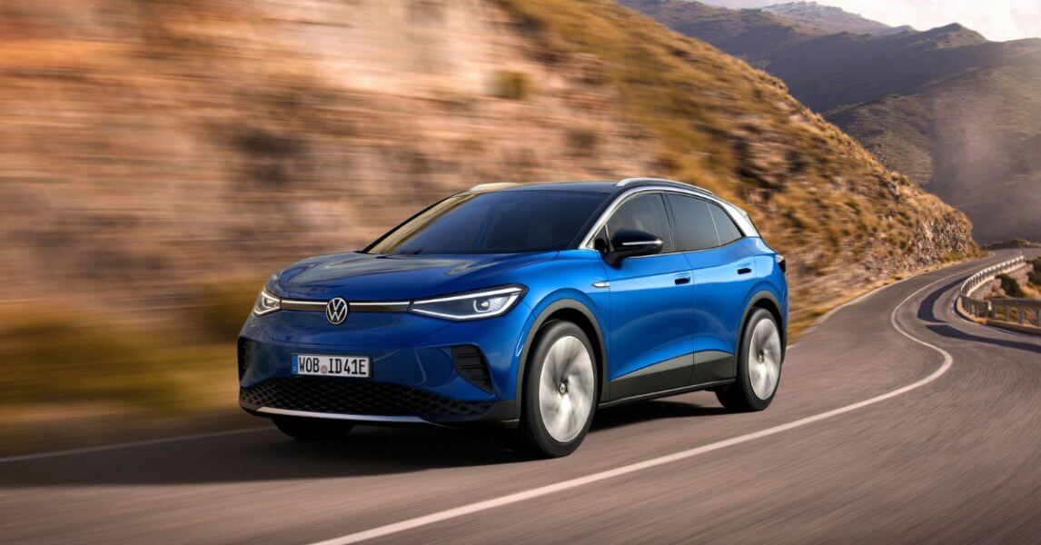 Vehicles coming to australia - blue VW driving